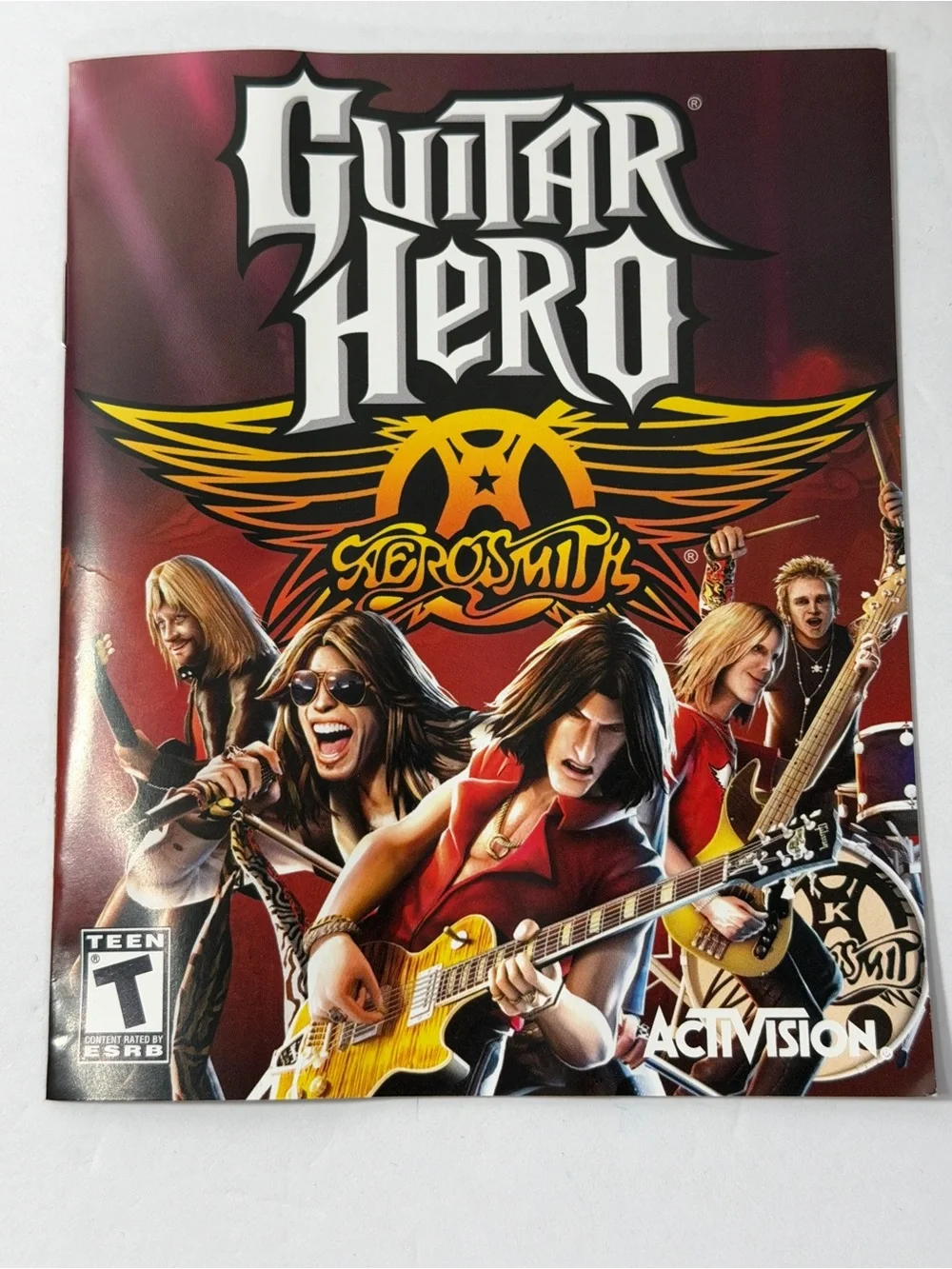Guitar Hero Aerosmith Sony PlayStation 3 PS3 Complete Manual CIB